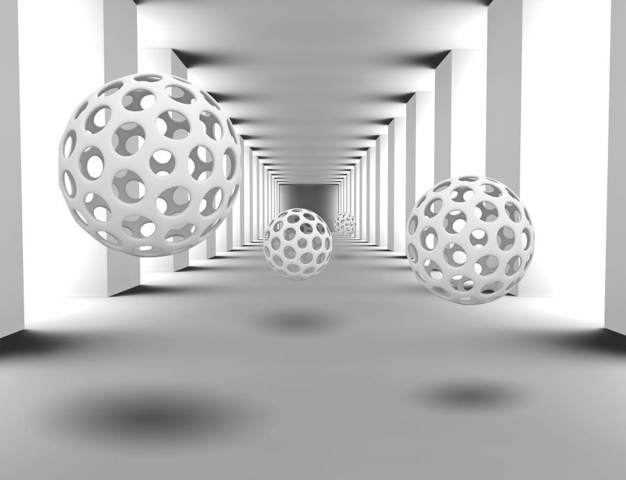 Картина на холсте 3D Шары, арт hd1508201